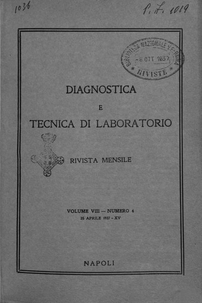 Diagnostica e tecnica di laboratorio rivista mensile