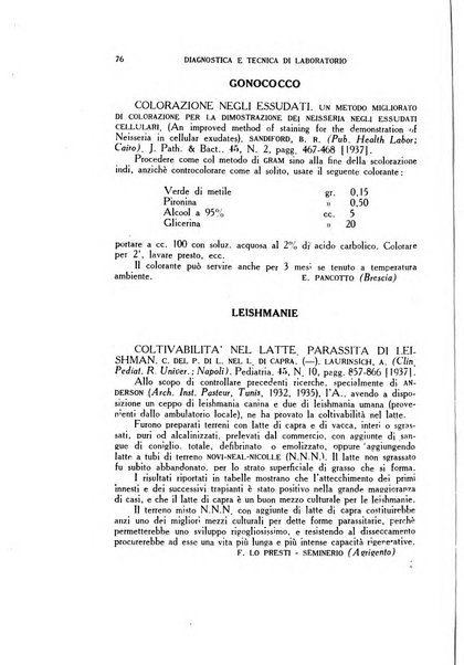 Diagnostica e tecnica di laboratorio rivista mensile