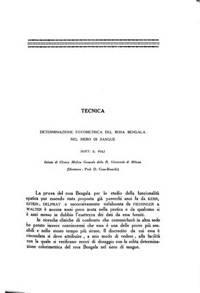 Diagnostica e tecnica di laboratorio rivista mensile