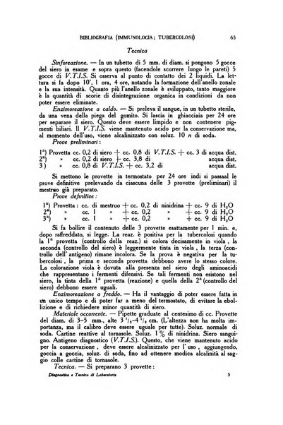 Diagnostica e tecnica di laboratorio rivista mensile