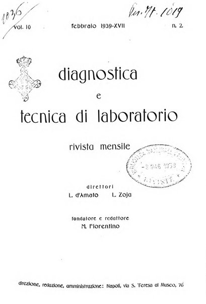 Diagnostica e tecnica di laboratorio rivista mensile