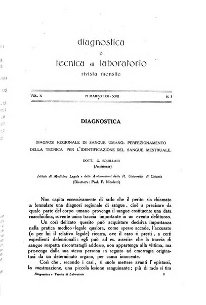 Diagnostica e tecnica di laboratorio rivista mensile