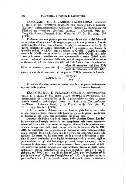 Diagnostica e tecnica di laboratorio rivista mensile