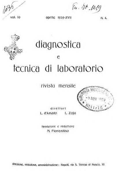 Diagnostica e tecnica di laboratorio rivista mensile