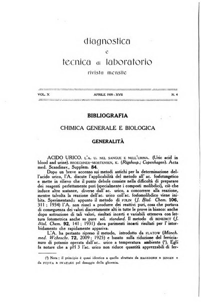 Diagnostica e tecnica di laboratorio rivista mensile