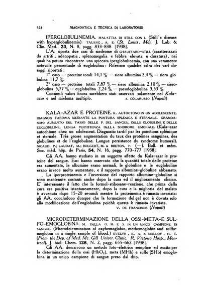 Diagnostica e tecnica di laboratorio rivista mensile