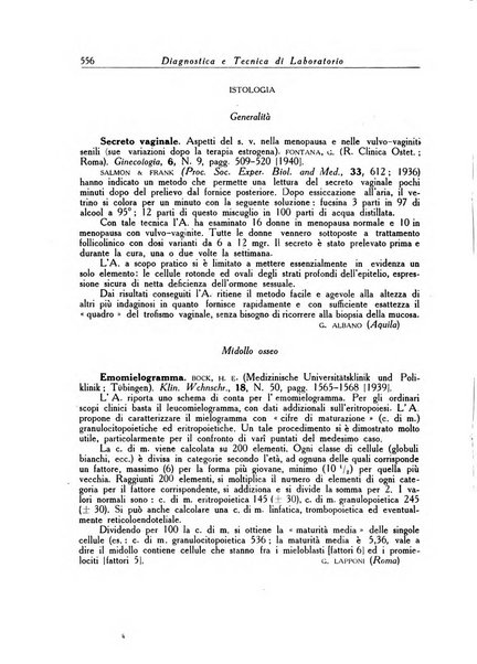 Diagnostica e tecnica di laboratorio rivista mensile