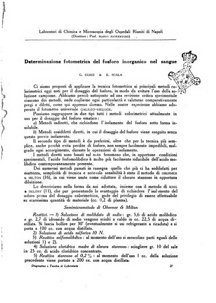 Diagnostica e tecnica di laboratorio rivista mensile