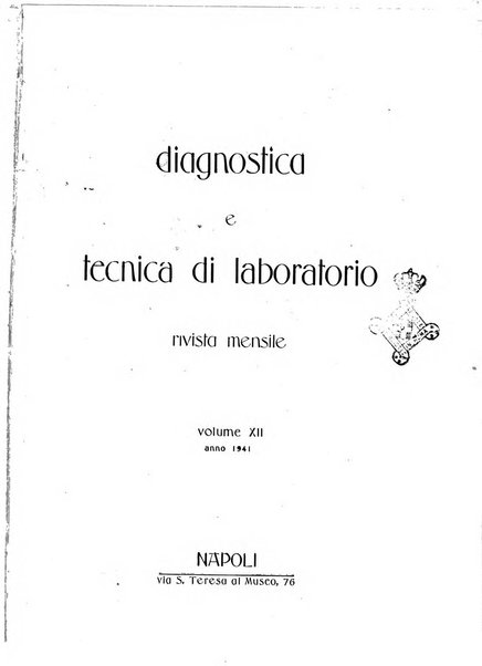 Diagnostica e tecnica di laboratorio rivista mensile