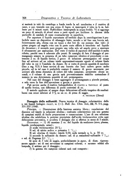 Diagnostica e tecnica di laboratorio rivista mensile