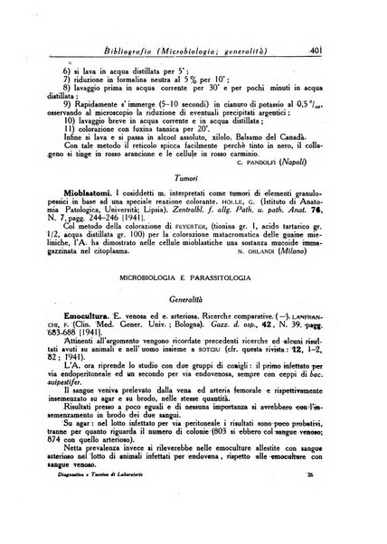 Diagnostica e tecnica di laboratorio rivista mensile