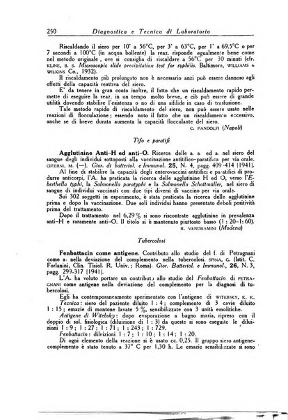 Diagnostica e tecnica di laboratorio rivista mensile