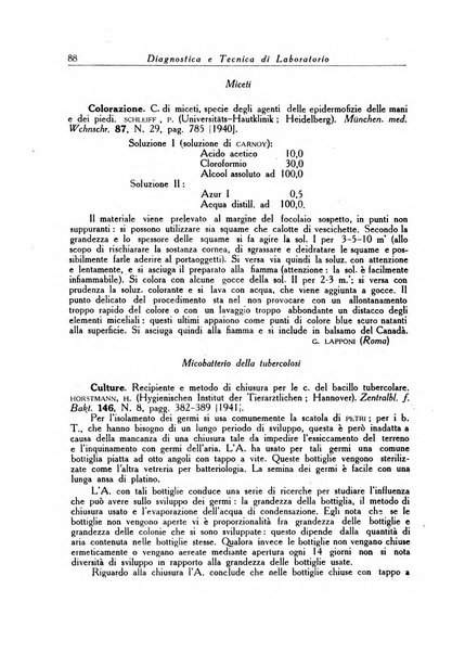 Diagnostica e tecnica di laboratorio rivista mensile