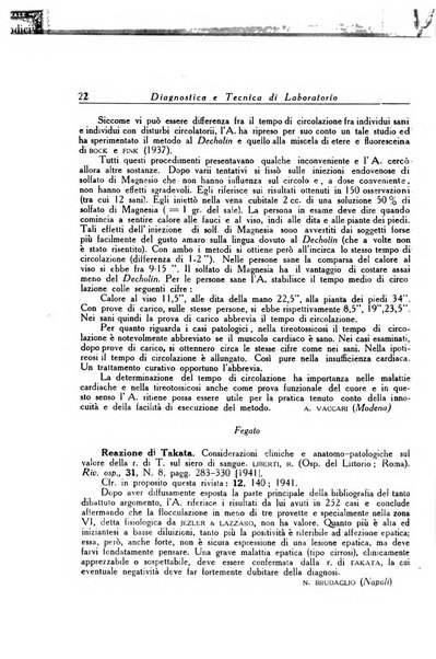 Diagnostica e tecnica di laboratorio rivista mensile