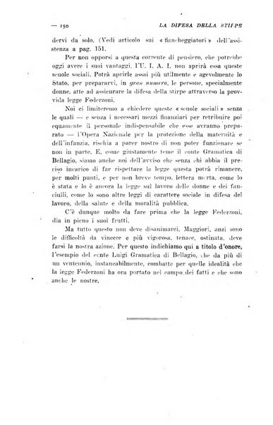 La difesa della stirpe rivista dell'Unione italiana d'assistenza all'infanzia