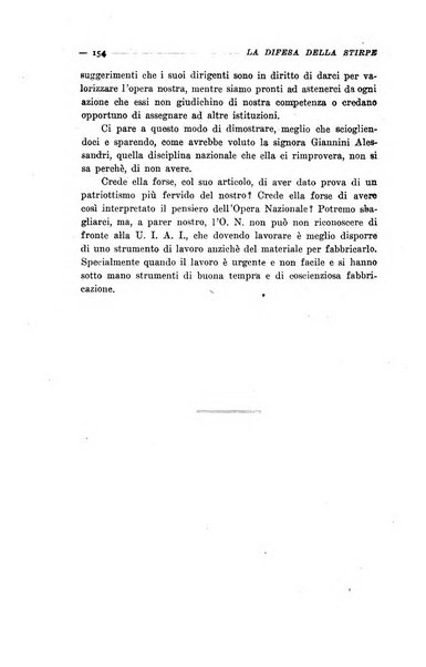 La difesa della stirpe rivista dell'Unione italiana d'assistenza all'infanzia