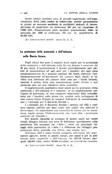 La difesa della stirpe rivista dell'Unione italiana d'assistenza all'infanzia