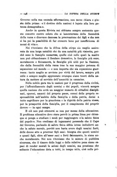 La difesa della stirpe rivista dell'Unione italiana d'assistenza all'infanzia