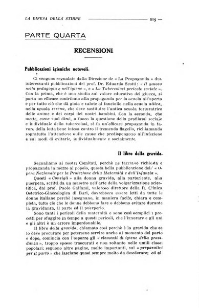 La difesa della stirpe rivista dell'Unione italiana d'assistenza all'infanzia