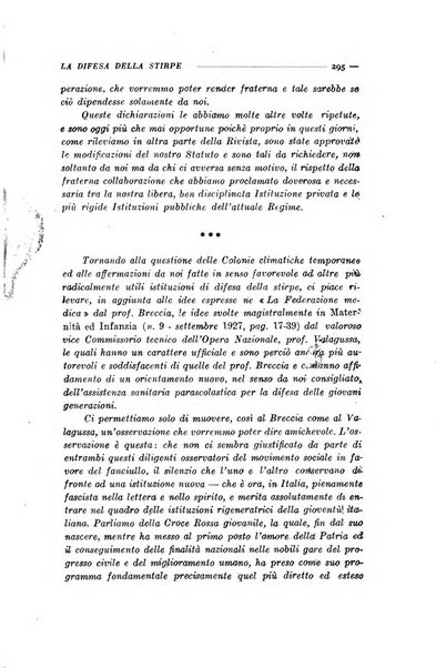 La difesa della stirpe rivista dell'Unione italiana d'assistenza all'infanzia