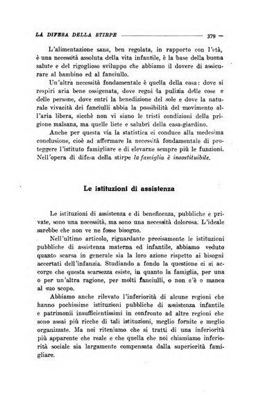 La difesa della stirpe rivista dell'Unione italiana d'assistenza all'infanzia