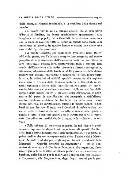 La difesa della stirpe rivista dell'Unione italiana d'assistenza all'infanzia