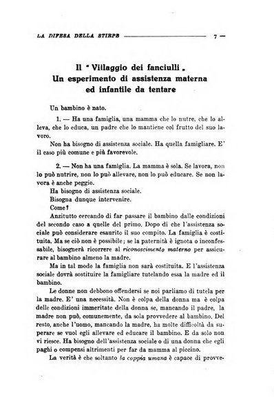 La difesa della stirpe rivista dell'Unione italiana d'assistenza all'infanzia