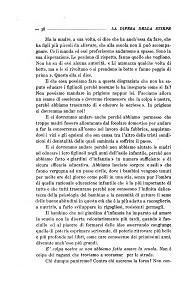 La difesa della stirpe rivista dell'Unione italiana d'assistenza all'infanzia