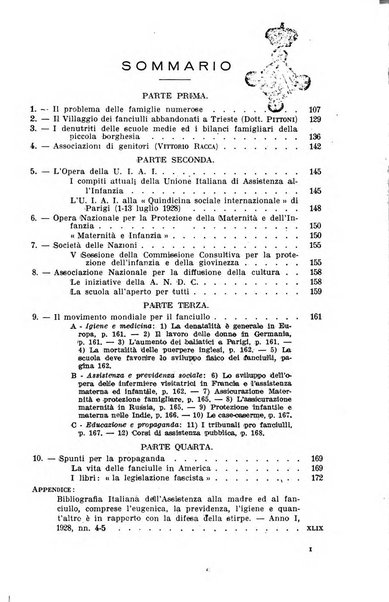 La difesa della stirpe rivista dell'Unione italiana d'assistenza all'infanzia