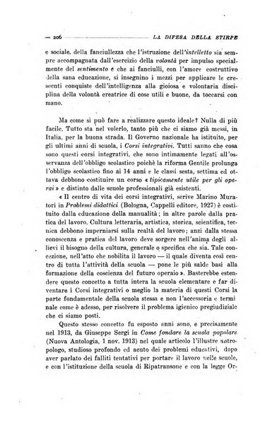 La difesa della stirpe rivista dell'Unione italiana d'assistenza all'infanzia