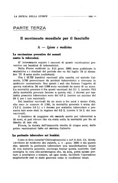 La difesa della stirpe rivista dell'Unione italiana d'assistenza all'infanzia