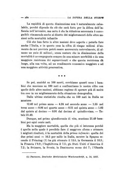 La difesa della stirpe rivista dell'Unione italiana d'assistenza all'infanzia