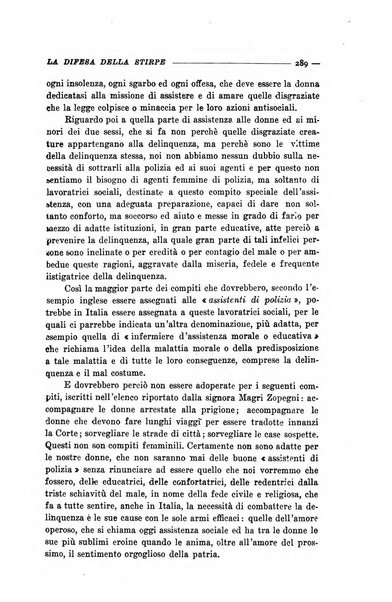 La difesa della stirpe rivista dell'Unione italiana d'assistenza all'infanzia