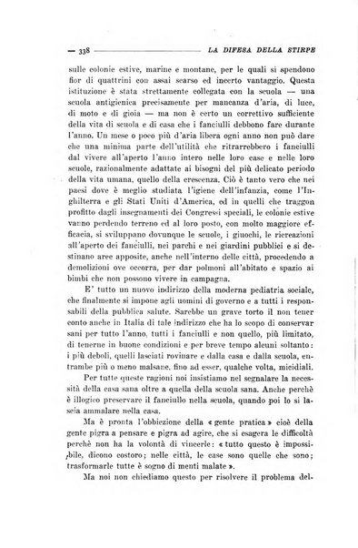 La difesa della stirpe rivista dell'Unione italiana d'assistenza all'infanzia