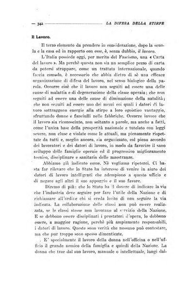 La difesa della stirpe rivista dell'Unione italiana d'assistenza all'infanzia