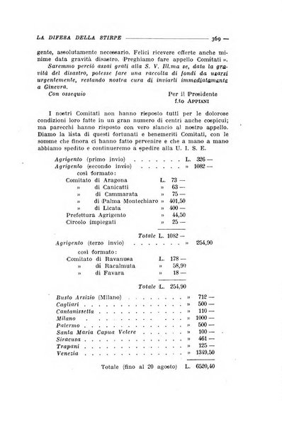 La difesa della stirpe rivista dell'Unione italiana d'assistenza all'infanzia