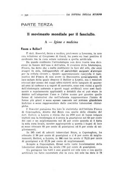 La difesa della stirpe rivista dell'Unione italiana d'assistenza all'infanzia