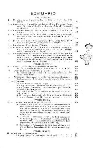 La difesa della stirpe rivista dell'Unione italiana d'assistenza all'infanzia