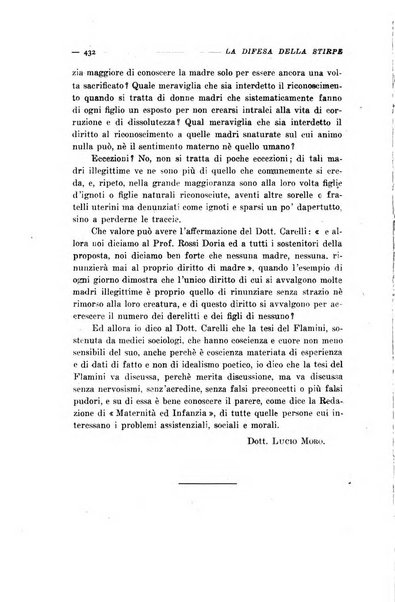 La difesa della stirpe rivista dell'Unione italiana d'assistenza all'infanzia