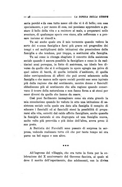 La difesa della stirpe rivista dell'Unione italiana d'assistenza all'infanzia