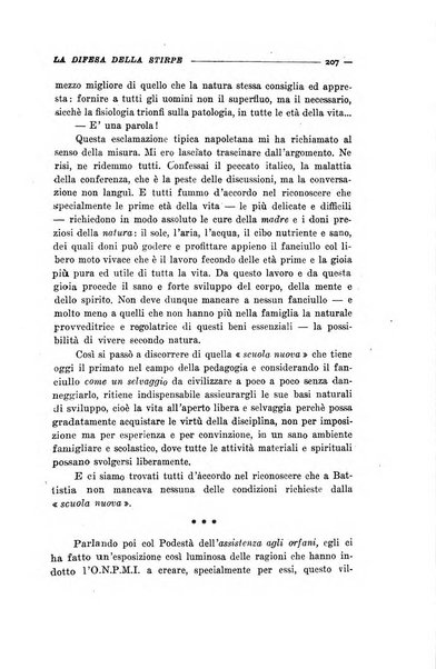 La difesa della stirpe rivista dell'Unione italiana d'assistenza all'infanzia