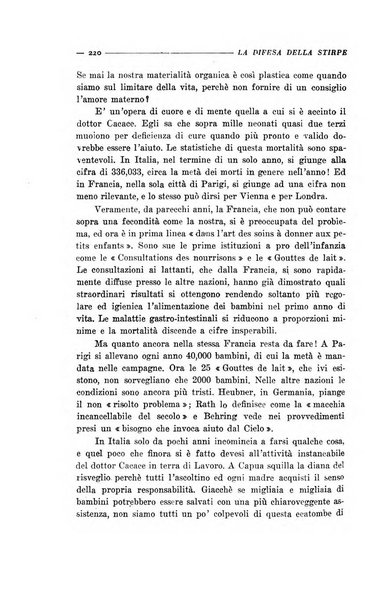 La difesa della stirpe rivista dell'Unione italiana d'assistenza all'infanzia