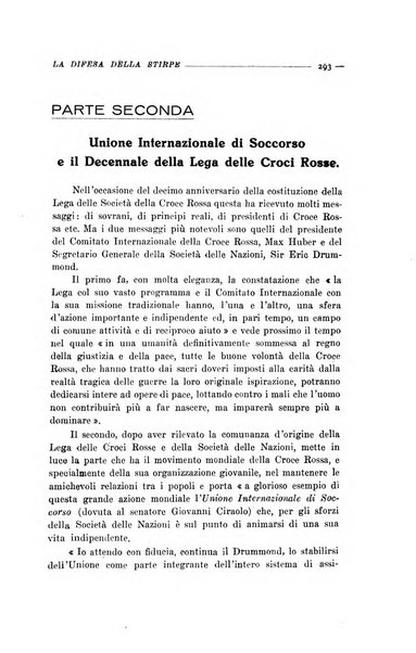 La difesa della stirpe rivista dell'Unione italiana d'assistenza all'infanzia