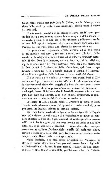 La difesa della stirpe rivista dell'Unione italiana d'assistenza all'infanzia