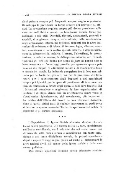 La difesa della stirpe rivista dell'Unione italiana d'assistenza all'infanzia