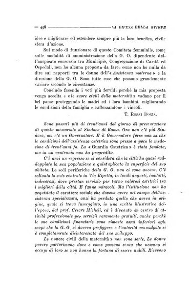 La difesa della stirpe rivista dell'Unione italiana d'assistenza all'infanzia