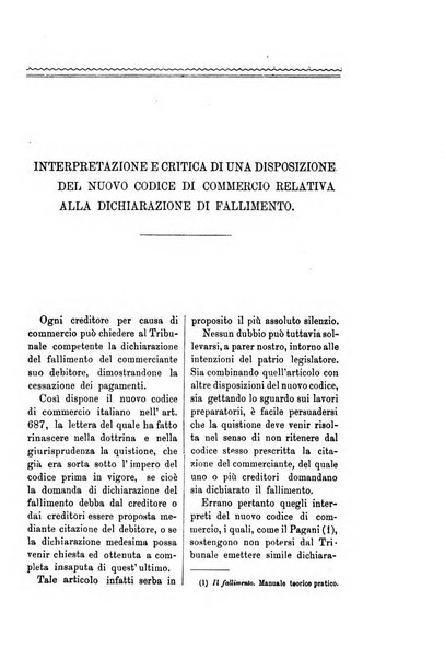 Il diritto commerciale rivista periodica e critica di giurisprudenza e legislazione