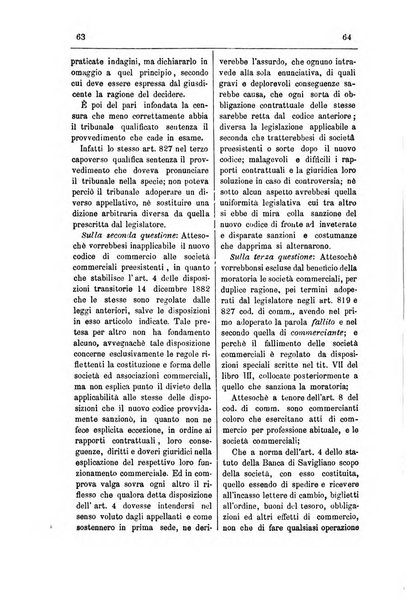 Il diritto commerciale rivista periodica e critica di giurisprudenza e legislazione