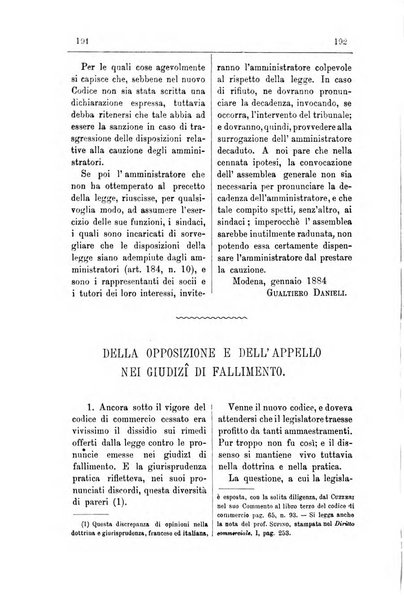 Il diritto commerciale rivista periodica e critica di giurisprudenza e legislazione