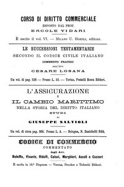 Il diritto commerciale rivista periodica e critica di giurisprudenza e legislazione